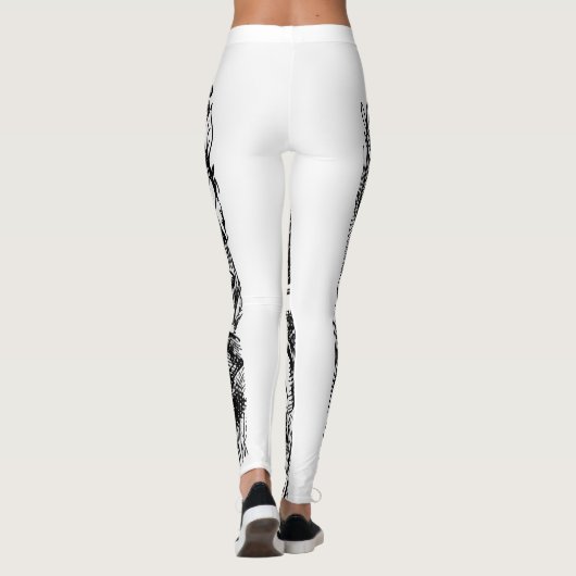 Advies van een derde pijler leggings (Achterkant)