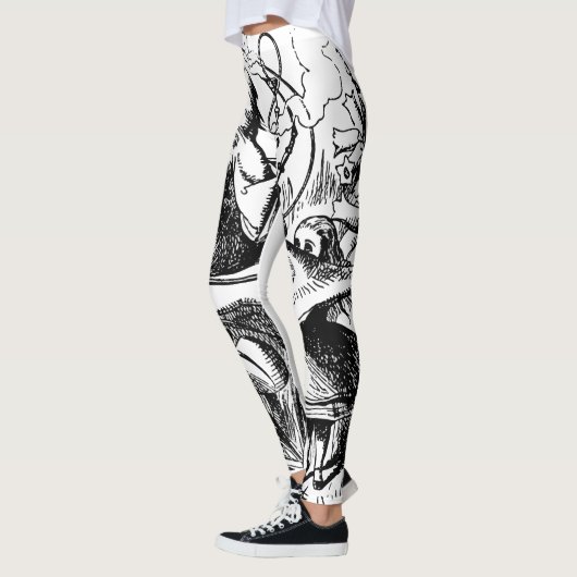 Advies van een derde pijler leggings (Links)