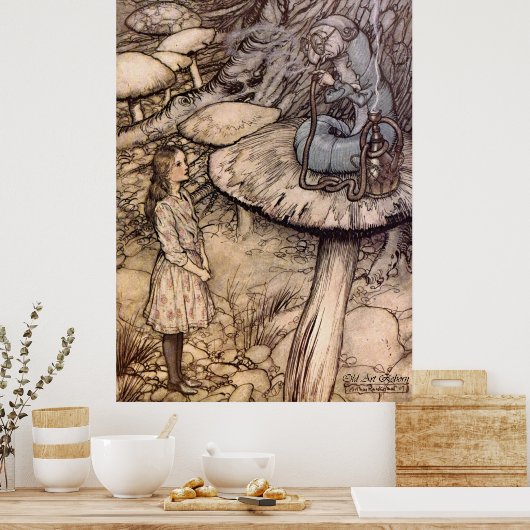 'Advies van een derde pijler'. Poster (Keuken)