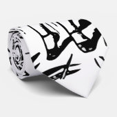 Advies van een derde pijler stropdas (Opgerold)