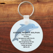 Advies van een Dolphin-Button Sleutelhanger (Voorkant)