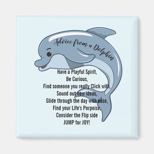 Advies van een Dolphin Magnet (Voorkant)