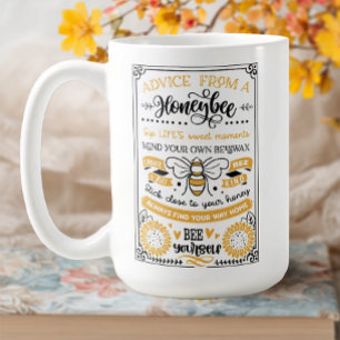 Advies van een Honeybee Koffiemok