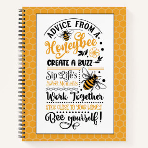 Advies van een Honeybee Notitieboek