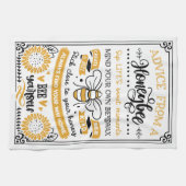 Advies van een Honeybee Theedoek (Horizontaal)