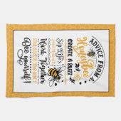 Advies van een Honeybee Theedoek (Horizontaal)