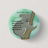 Advies van een Koala Design Button (Voorkant)