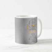 Advies van een oerwoud met de laatste kerstcadeaus koffiemok (Voorkant rechts)