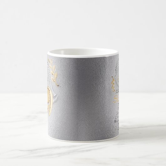 Advies van een oerwoud met de laatste kerstcadeaus koffiemok (Center)