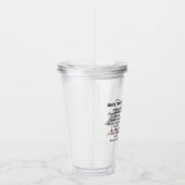 Advies van een Puffin Design Acryltrommel Acryl Drinkbeker (Rechts)