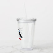 Advies van een Puffin Design Acryltrommel Acryl Drinkbeker (Links)