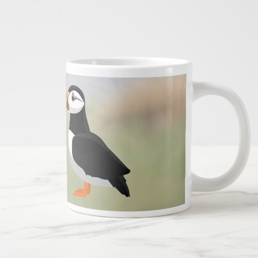 Advies van een Puffin Design Grote Koffiekop (Rechts)