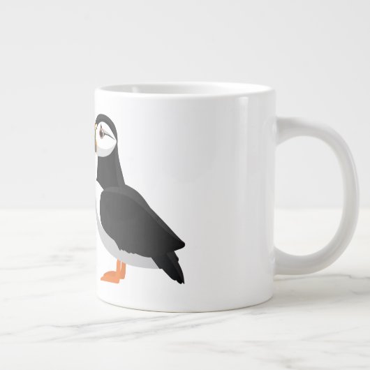 Advies van een Puffin Design Grote Koffiekop (Rechts)