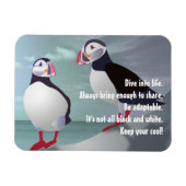 Advies van een Puffin Design Magnet Magneet (Horizontaal)