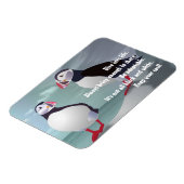 Advies van een Puffin Design Magnet Magneet (Linkerzijde)