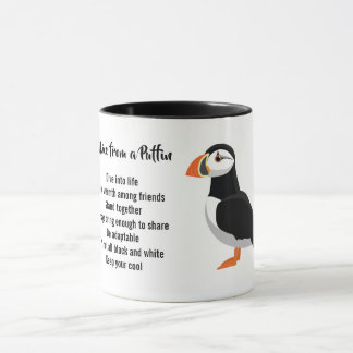 Advies van een Puffin Design Mok