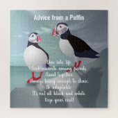 Advies van een Puffin Design-puzzel Legpuzzel (Verticaal)