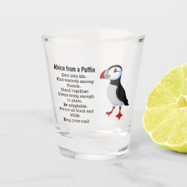 Advies van een Puffin Design Shot Glas