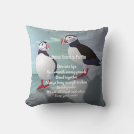 Advies van een Puffin Design Sierkussen