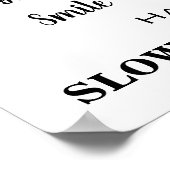 Advies van een sleuf ondersteboven poster (Hoek)