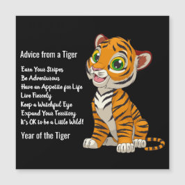 Advies van een Tiger Design Magnetic Kaart