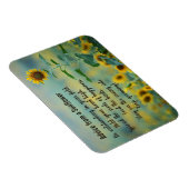 Advies van een zonnebloemontwerpmagneet magneet (Rechterzijde)