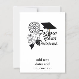 Advies van het afstuderen: Volg je dromen! Magnetische Uitnodiging