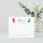 Advies van het Baby shower van Popsiche voor de Ni (Staand voorkant)