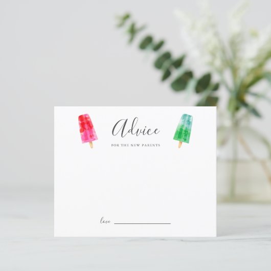 Advies van het Baby shower van Popsiche voor de Ni (Staand voorkant)