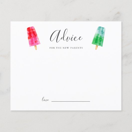 Advies van het Baby shower van Popsiche voor de Ni (Voorkant)