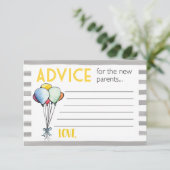 Advies van het baby shower voor Nieuwe Ouders (Staand voorkant)