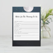 Advies van het beer voor het mammie-om-te-Baby sho Kaart (Staand voorkant)