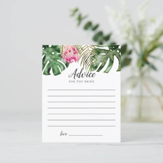 Advies van het tropisch Vrijgezellenfeest voor de  (Staand voorkant)