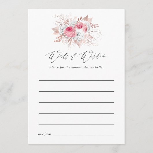 Advies van het Vrijgezellenfeest van Floral en van (Voorkant)