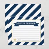 Advies van Navy Gold Prince voor de nieuwe mam (Voorkant / Achterkant)