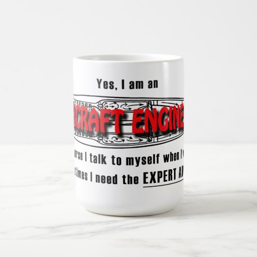 Advies van technicus vliegtuig: Klassieke Mok 444 (Center)