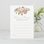 Advies voor Baby shower in het donker en grijs Kaart (Staand voorkant)