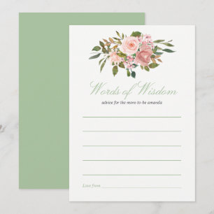 Advies voor Baby shower in het donker en grijs Kaart