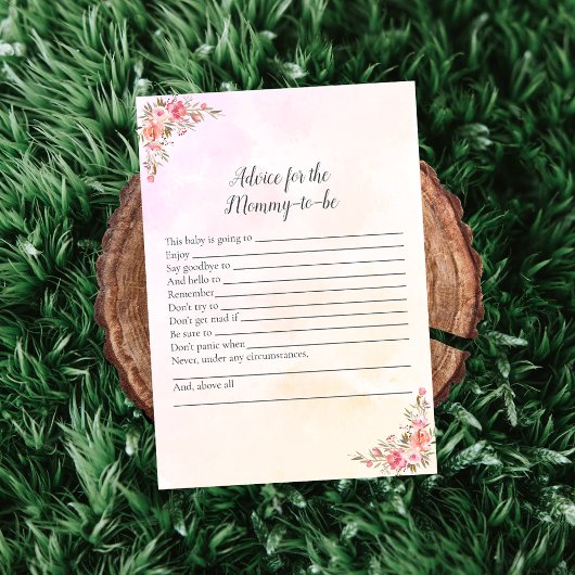 Advies voor Baby shower met ellephant voor mama Kaart