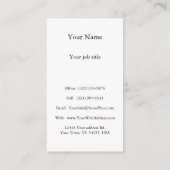 Advies voor counseling, funky Unique psychic (Achterkant)