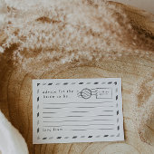 Advies voor de aanstaande bruid Luchtpost briefkaa