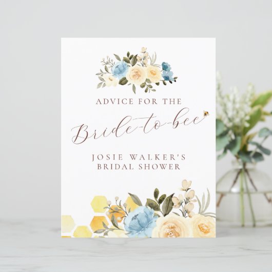 Advies voor de borden Bride-tot-bijen (Staand voorkant)