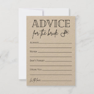 Advies voor de bride