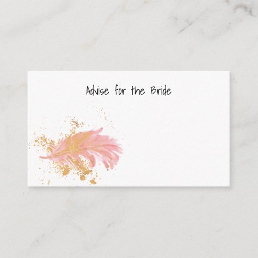 Advies voor de Bride Gold- en Roze doezelaar (Voorkant)