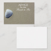 Advies voor de bride om de Kaarten van Shell van h (Voorkant / Achterkant)