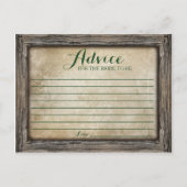 Advies voor de bride | Rustige Kaart voor kalligra (Voorkant)