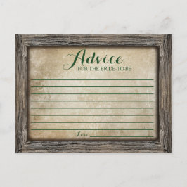 Advies voor de bride | Rustige Kaart voor kalligra