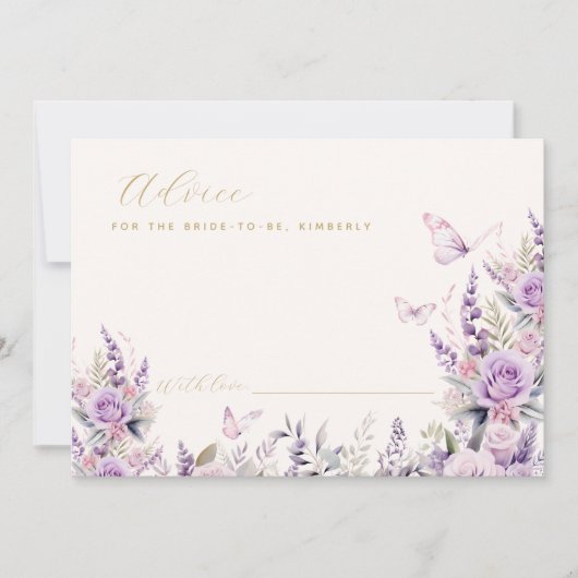 Advies voor de Bride Vrijgezellenfeest Kaart Butte (Voorkant)