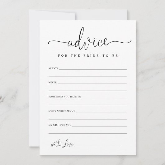 Advies voor de briefkaart (Voorkant)