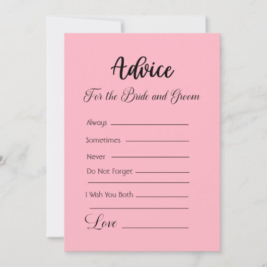 Advies voor de bruid en bruidegom Cherry Blossom Kaart (Voorkant)